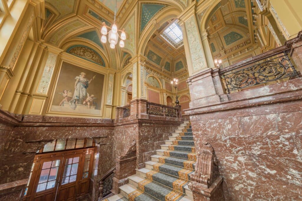 Binnenkant Koninklijke Wachtkamer